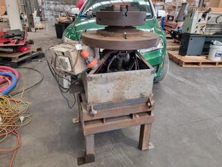 Custom Rotating Welding Stand w/ 380mm 3-Jaw Lathe Chuck