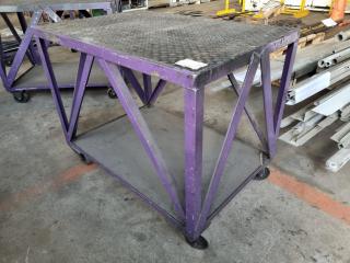 Heavy Duty Mobile Table Trolley