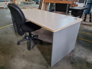 Office Desk w/ Gas-lift Chair
