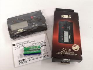 Korg Chromatic Tuner CA-30