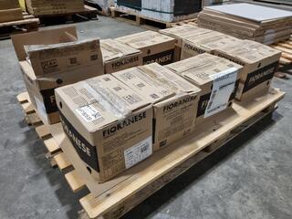243x Porcelain 200x200mm Tiles