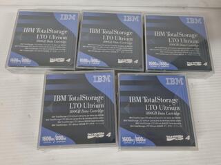 IBM TotalStorage LTO Ultrium 800Gb Data Cartidges, 5x Units, New