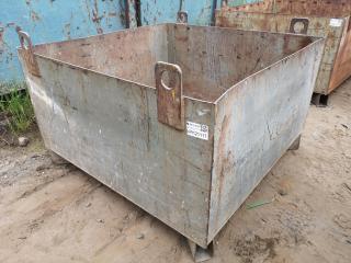 Heavy Steel Industrial Material Bin