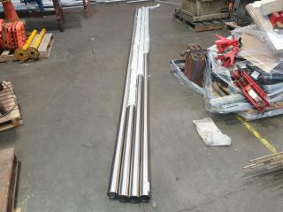 4 x New Lengths of Stainless Pipe