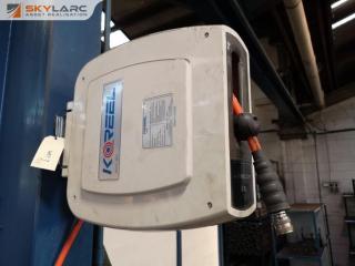 20-Metre Wall Mounted Air Hose Reel by Koreel
