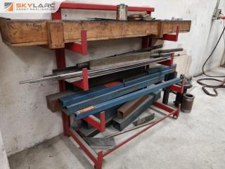 Self Supporting Heavy Duty Steel Workshop Rack