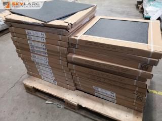 104x 600x600mm Porcelain Tiles, 37.44m2