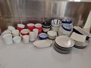 Assorted Ceramic Cafe Serving Bowls & Similar