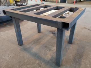 Heavy Steel Workshop Support Stand Table