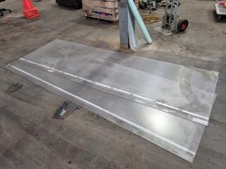 2x Sheets of Lexan Weatherable Transparent Sheets