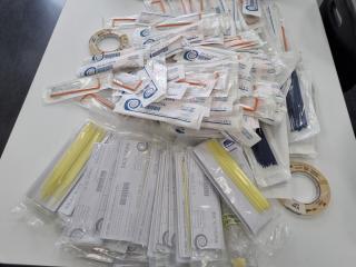 Assorted Laboratory Inoculation Needles and Cell Spreaders, New