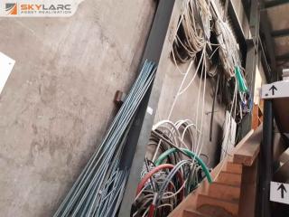 Large Lot of Threaded Rod and Assorted Hose