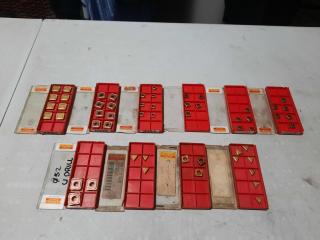 10 Partial Packs of Assorted Sandvik Coramant Milling Inserts