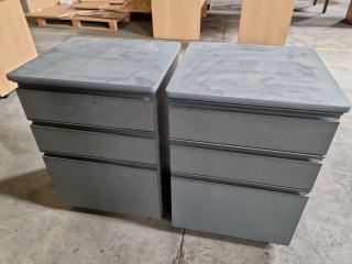 Pair of Office Mobile Drawers