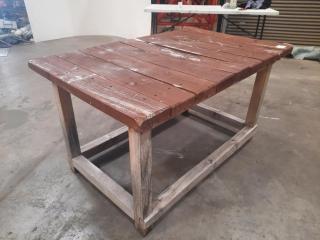 Wooden Outdoor Table