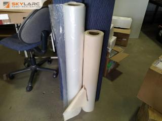 Large Roll of 2000mm Wide Transparent Plastic Sheeting