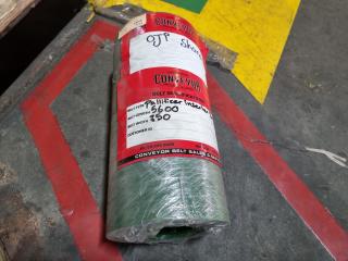 Industrial Conveyor Belt Roll, 350x5600mm