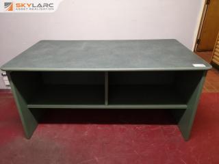 Office Workstation Desk w/ Built in Shelving