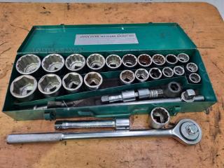 Jonnesway 3/4" Drive Socket Set