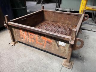 Heavy Steel Industrial Material Bin