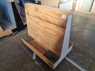 Custom Built MDF/Ply Matarials Rack
