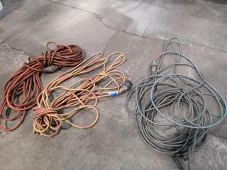 3x 20-Metre 10A Single Phase Power Extension Cable Leads