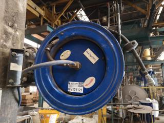 Industrial Air Hose Line w/ Reel by Marquip