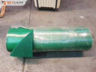 12 Metres of New Green Milliken Coil Mat