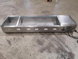 Commercial Countertop Display Salad Bar Chiller