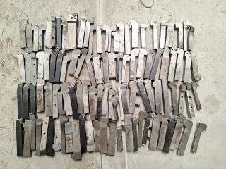 Large Lot of Lathe Tool Bars
