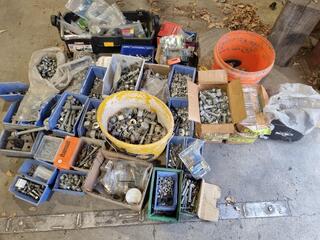 Assorted Fastening Hardware, Bolts, & More