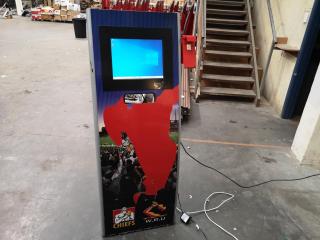 Mobile Retail Event Kiosk w/ LCD Touch Screen Monitor
