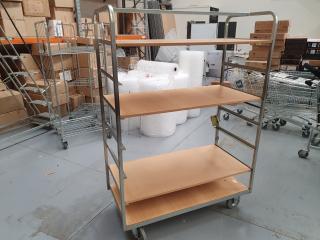 Warehouse Shelving Trolley 