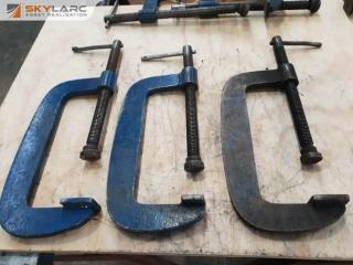 3 x 250mm Engineering Clamps