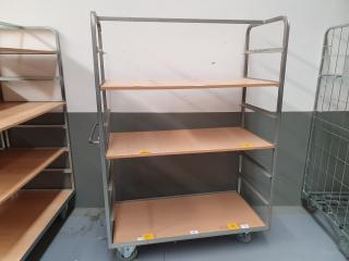Warehouse Shelving Trolley 
