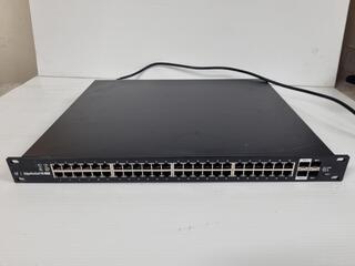 Ubiquiti EdgeSwitch 48 750W Gigabit Managed PoE+ Switch