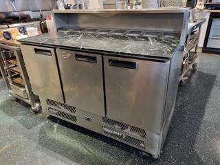 Authentic Oven SY-RST1365N Stainless Steel Salad Prep Table