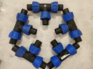 5 x LDT50 50mm Tees