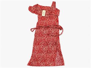 Nice Things Paloma S Waves Print Flounce Dress - 40