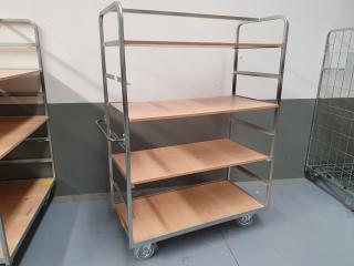 Warehouse Shelving Trolley 
