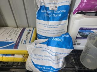 2 x Magnesium Sulphate (Epsom Salts) 25kg Bag