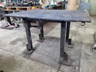 Heavy Steel Welding Workbench Table