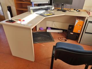 Office Corner Workstation Desk