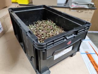 Bin of Wurth 4.2x28mm CSK Multi Surefix ZY Screws, Bulk Lot
