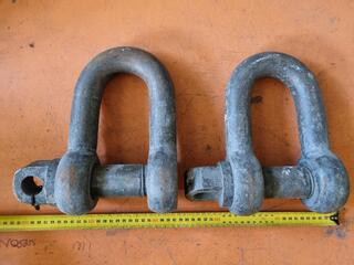 2x Large D-Shackles