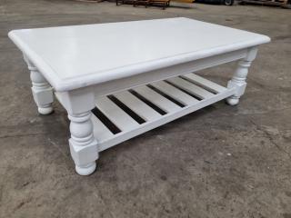 Vintage Styled Wood Coffee Table