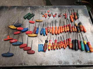 70+ Assorted Torx Drivers