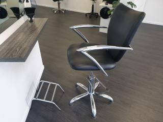 Professional Salon Chair and Foot Stool
