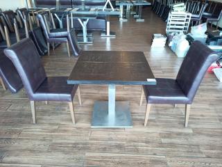 Cafe Table and Two Chairs