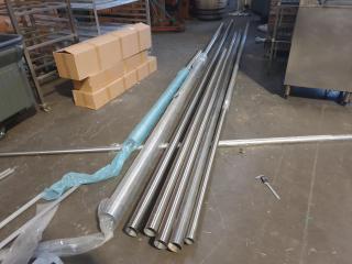 Assorted Lengths Stainless Pipe